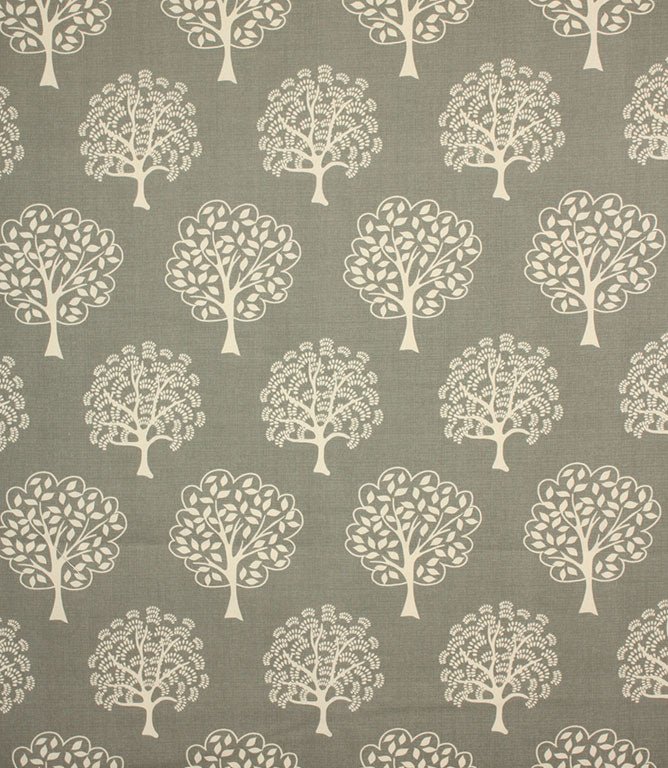 Edna Fabric / Grey - Just Fabrics