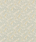 Box Hill Fabric / Eau De Nil / Linen - Just Fabrics