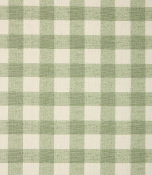 Gingham Fabric / Olive