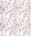 Isabela Fabric / Coral / Natural - Just Fabrics