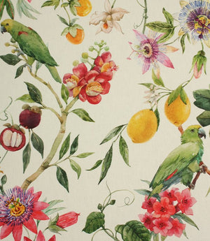 Paradis Outdoor Fabric / White