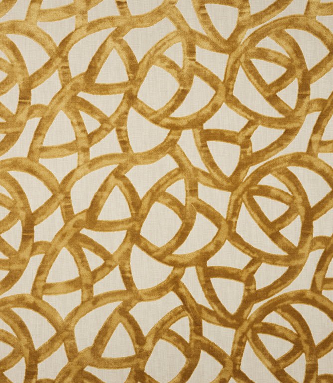 Orbit Fabric / Saffron - Just Fabrics