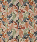 Artisan Leaf Fabric / Sea Holly - Just Fabrics