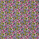 Wildflower Meadow Fabric / Emerald / Amethyst / Spinel - Just Fabrics