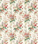 Lakeland Paradis Fabric / Carmine - Just Fabrics