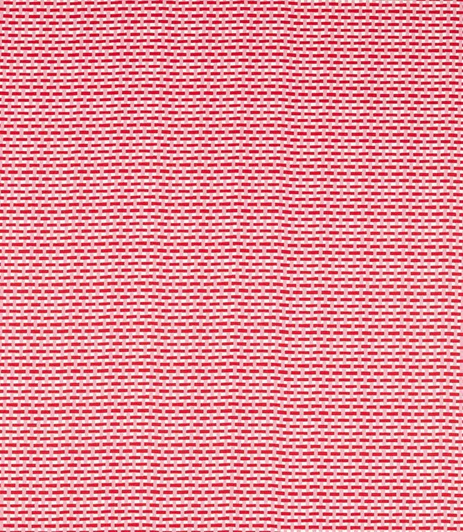 Basket Weave Fabric / Coral / Rose - Just Fabrics