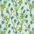 Monkshood Fabric / Cobalt / Goblin Green