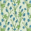 Monkshood Fabric / Cobalt / Goblin Green - Just Fabrics
