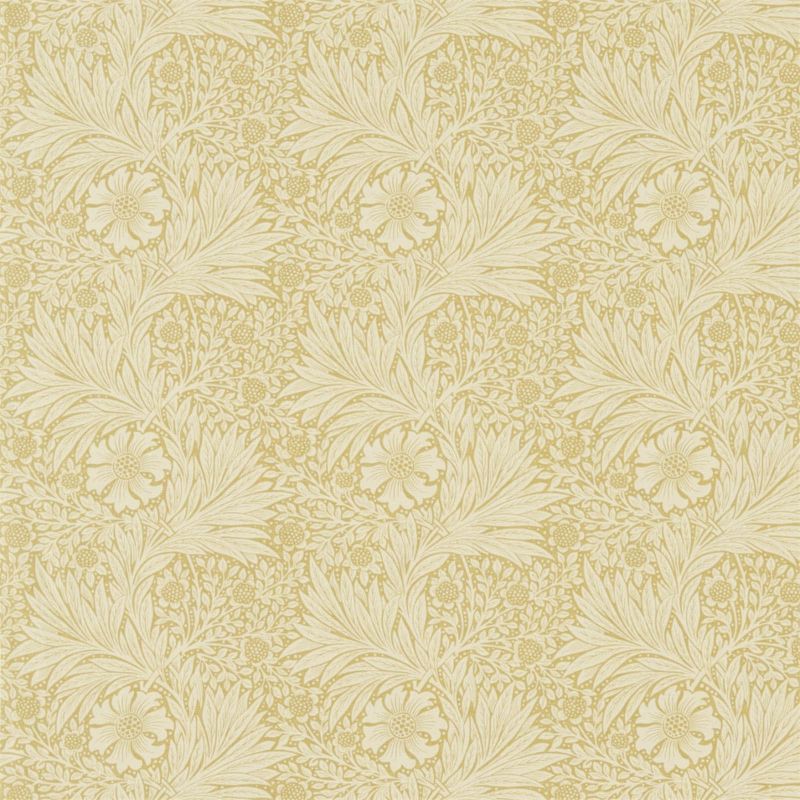 Marigold Fabric / Lichen / Cowslip - Just Fabrics