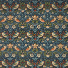 Strawberry Thief Fabric / Indigo - Just Fabrics