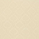 Lymington Damask Fabric / White Clay - Just Fabrics