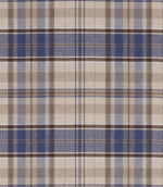 Byron Fabric / Indigo / Stone - Just Fabrics