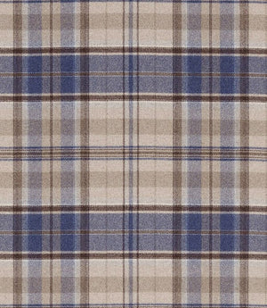 Byron Fabric / Indigo / Stone