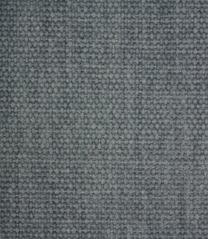 Elcombe Chenille Fabric / Airforce - Just Fabrics