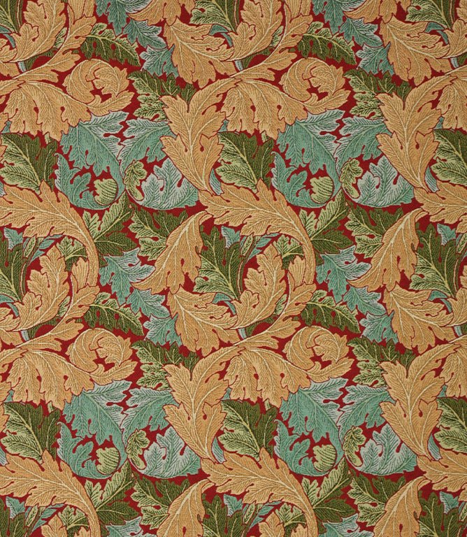 Corey Fabric / Red - Just Fabrics