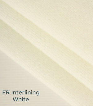 FR Interlining Fabric / White