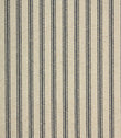JF Linen Ticking Fabric / Blue - Just Fabrics