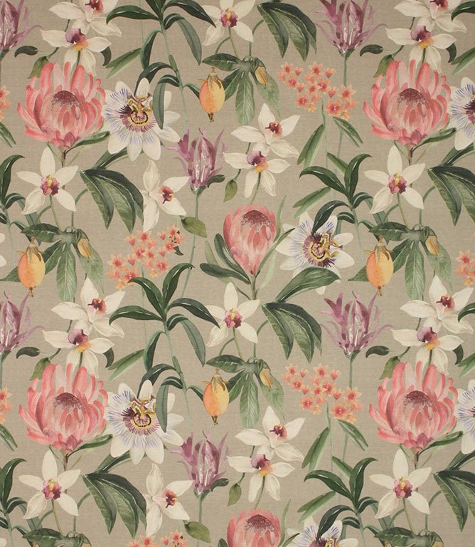 Leyburn Fabric / Mist - Just Fabrics