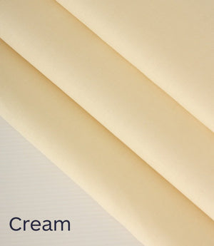 Cotton Lining Deluxe Fabric / Cream