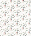 Crassula Fabric / Blush / Brick / Mist - Just Fabrics