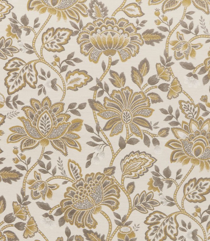 Clara FR Fabric / Ochre - Just Fabrics