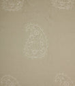 Kashmir Fabric / Grey / Ivory - Just Fabrics