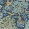 Forest Canopy FR Fabric / Sapphire