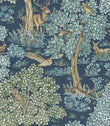Forest Canopy FR Fabric / Sapphire - Just Fabrics