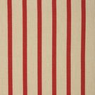 Riviera Stripe Outdoor Fabric / Red - Just Fabrics