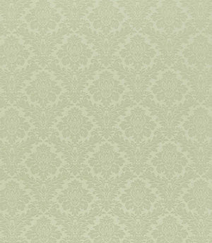 Lymington Damask Fabric / Eggshell