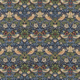Strawberry Thief Fabric / Indigo / Mineral