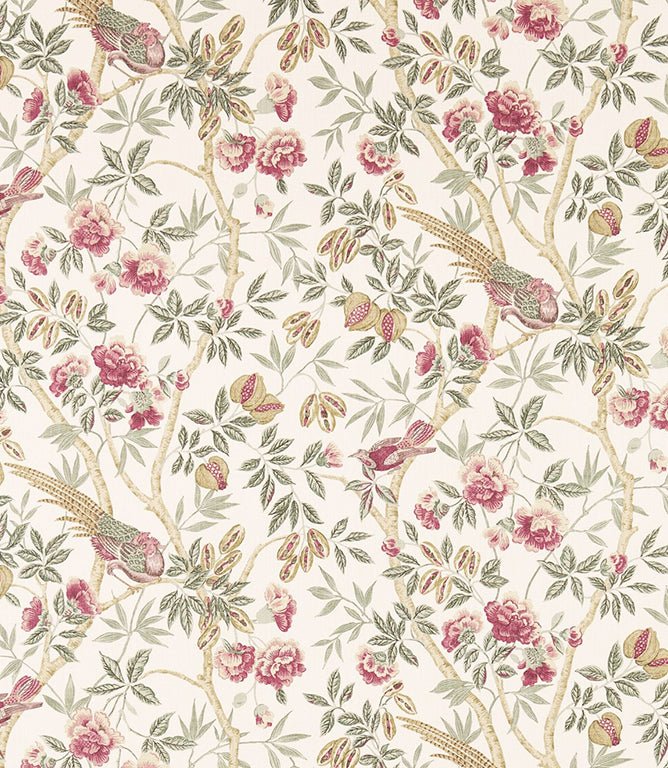 Abbeville Fabric / Rose / Calico - Just Fabrics