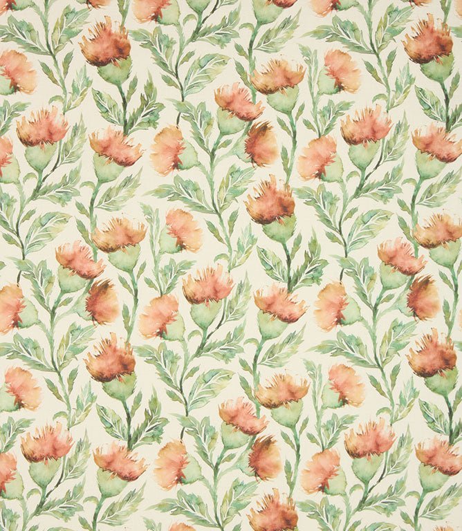 Ettrick Fabric / Rust / Cream - Just Fabrics