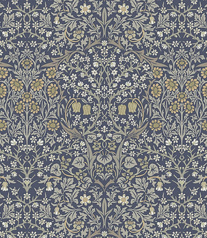 Blackthorne Oilcloth Fabric / River