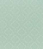 Lymington Damask Fabric / Slate Blue - Just Fabrics