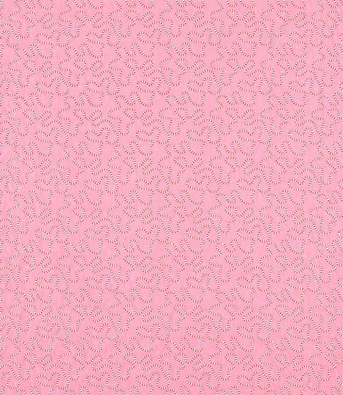 Wiggle Fabric / Rose Quartz / Ruby - Just Fabrics
