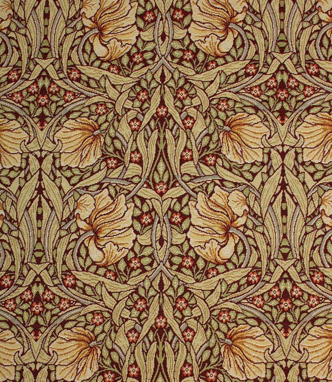 Pimpernel Tapestry Fabric / Damson - Just Fabrics