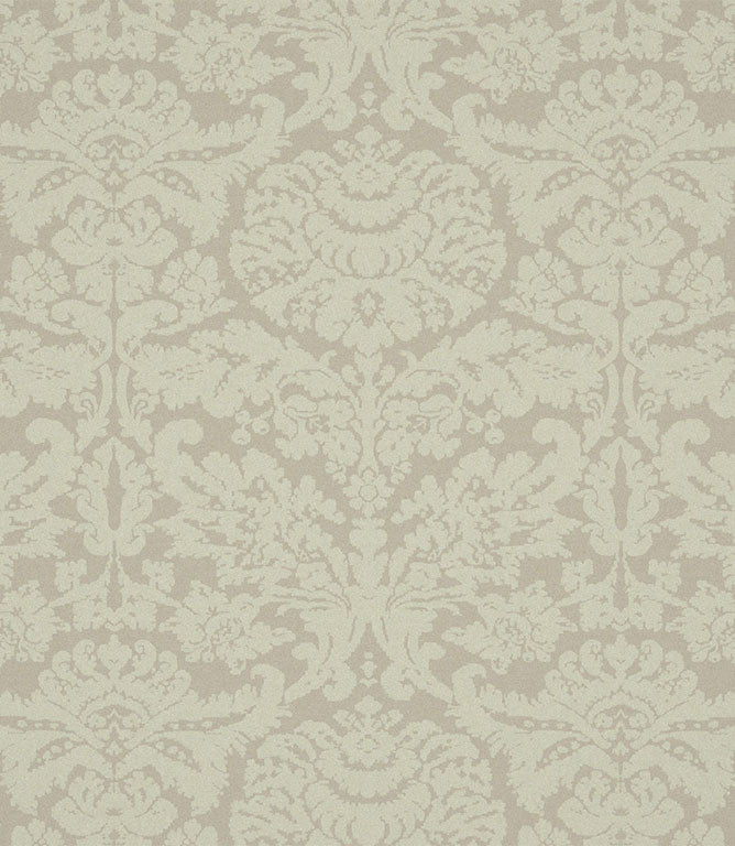 Chalfield Damask Fabric / Sepia - Just Fabrics