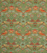 Strawberry Thief Minor Fabric / Sage - Just Fabrics