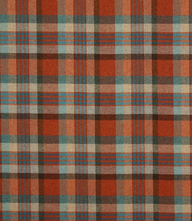 Melbourne Wool Fabric / Brick - Just Fabrics