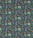 Flowers By May Fabric / Indigo - Just Fabrics