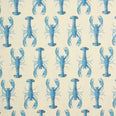 Crayfish Fabric / Blue