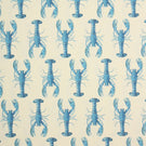 Crayfish Fabric / Blue - Just Fabrics