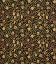 Pomegranate Tapestry Fabric / Ebony - Just Fabrics