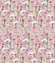 Hermione Fabric / Blush - Just Fabrics