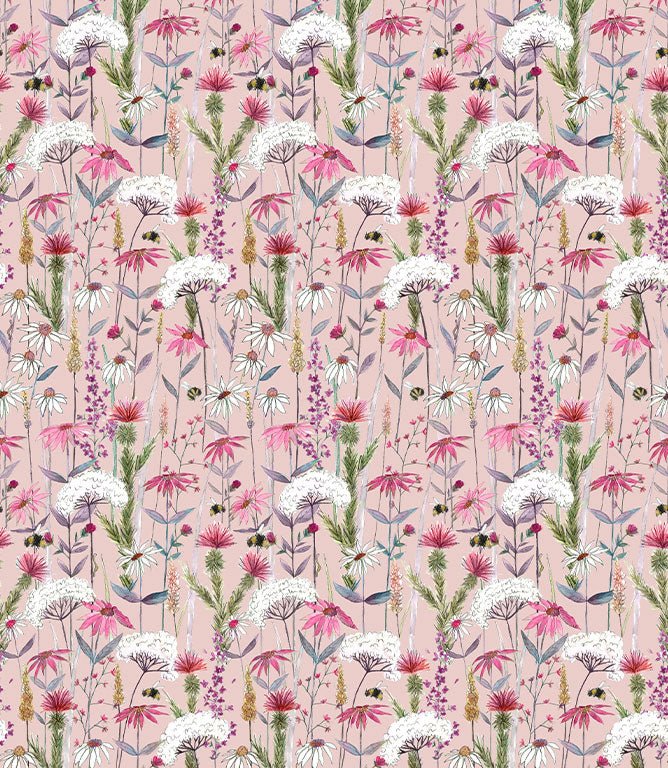 Hermione Fabric / Blush - Just Fabrics