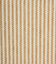 Highbury Stripe Fabric / Ochre - Just Fabrics