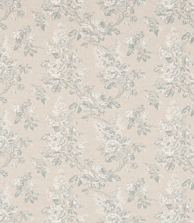 Sorilla Damask Fabric / Eggshell Linen - Just Fabrics