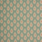 Evie Fabric / Soft Red / Teal - Just Fabrics