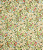 Golden Lily Fabric / Multi - Just Fabrics
